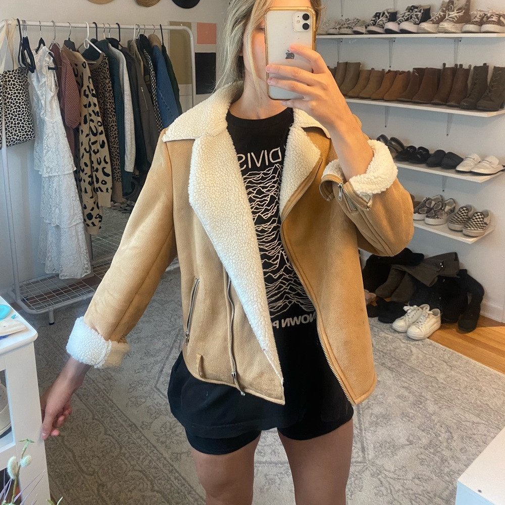 Suede jacket